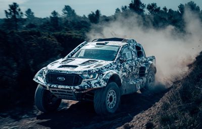 Ford Ranger Raptor T1+ voor de Dakar Rally