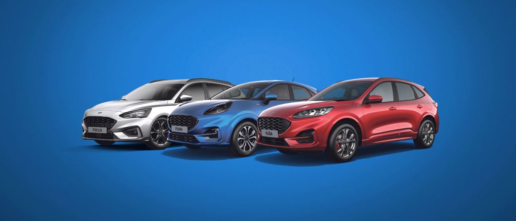 Prøvekjør Ford - Focus, Puma, Kuga