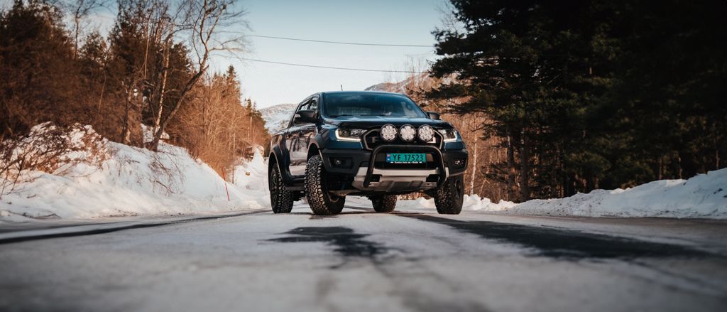 Ford Ranger Raptor hos Sveins Auto i Bodø