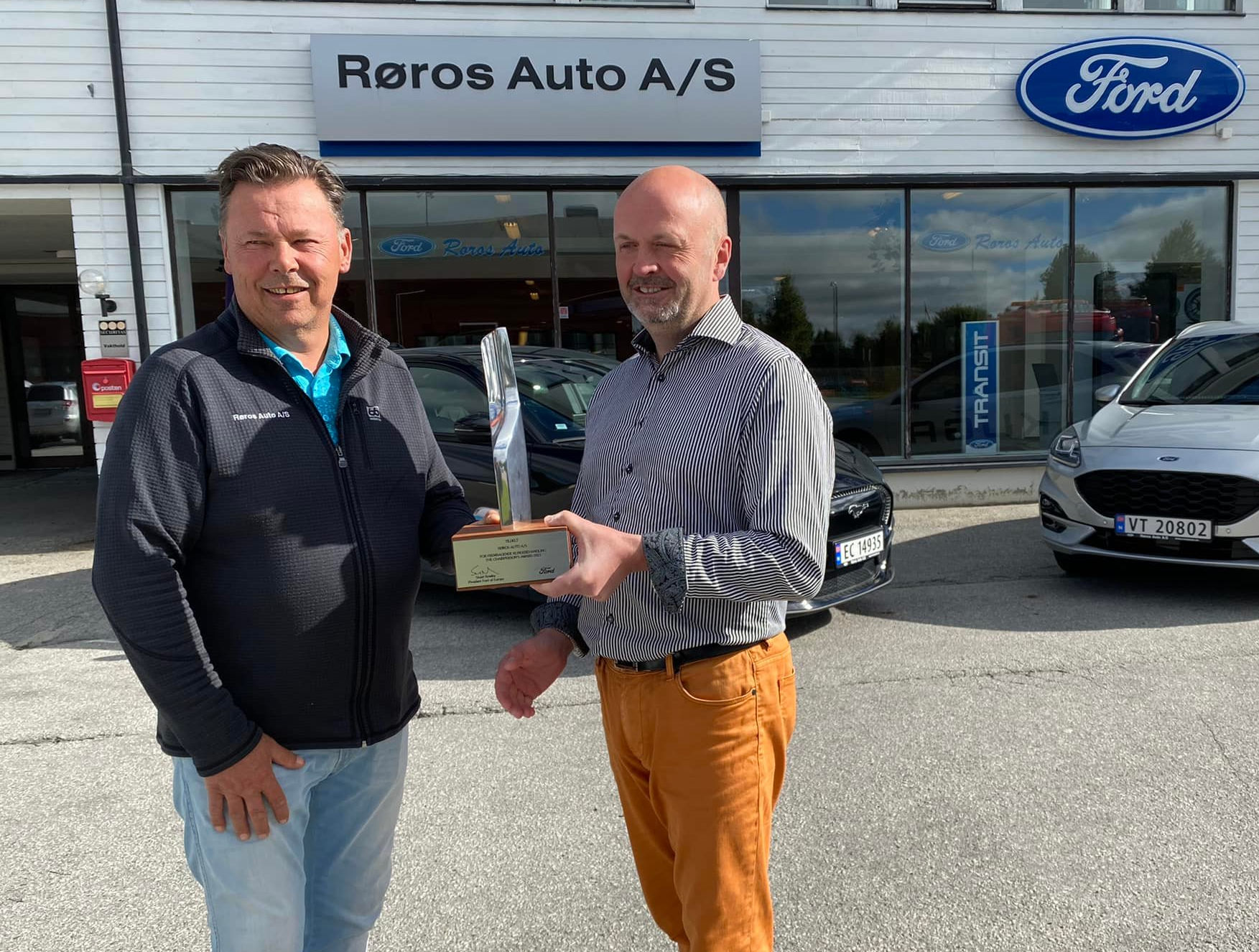 Chairperson's Award til Røros Auto