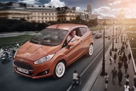 Fiesta mest solgte småbilmodell i Europa, Ford nest mest so