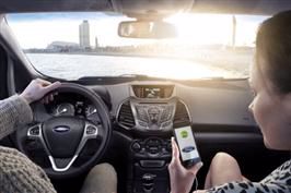 Europeiske Ford-sjåfører får nye apper inklusive TomTom og 