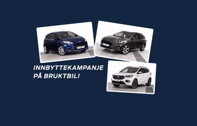 Innbyttekampanje på bruktbil