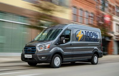 Velkommen til visning og prøvekjøring av  nye Ford E-transit!