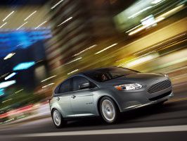 Ford starter produksjonen av europeisk elektrisk Focus.