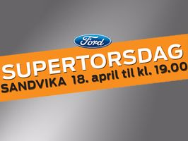 SUPERTORSDAG hos RøhneSelmer Sandvika 18. april