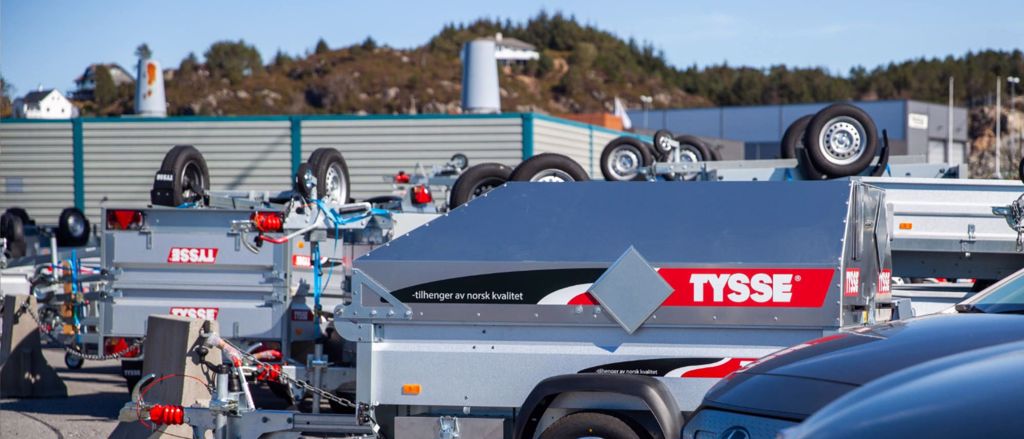 Tysse Tilhengere fra Lieco Auto på Sotra