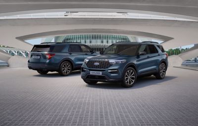 Leasingkampanje Ford Explorer ST-Line ladbar hybrid