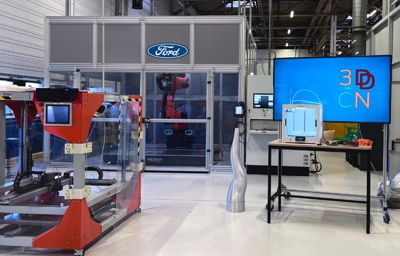 Ford åpner senter for 3D-printing for å bidra til produksjonen av deres første elbil i Europa