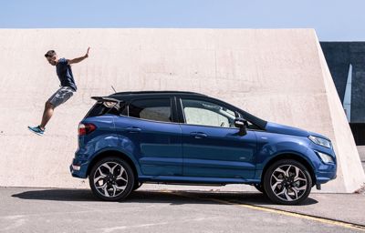 Nye Ford EcoSport: Bedre kjøreegenskaper, mer komfort og ny teknologi