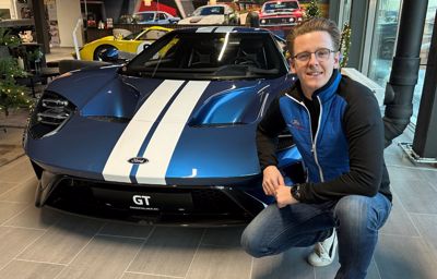 Dennis Olsen blir fabrikkfører for Ford Performance GT3-team