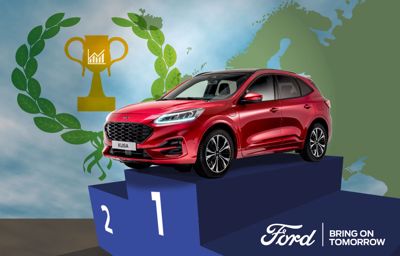 Ford Kuga er Europas mest solgte ladbare hybrid