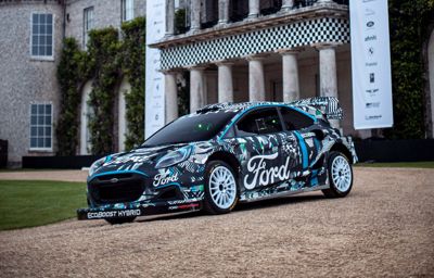 Ford og M-Sport introduserer den nye rallybilen Puma Rally1 som ladbar hybrid