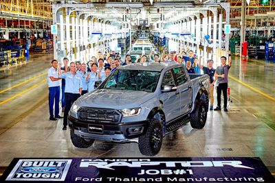 'High speed' Ford Ranger Raptor off-road ute enters production