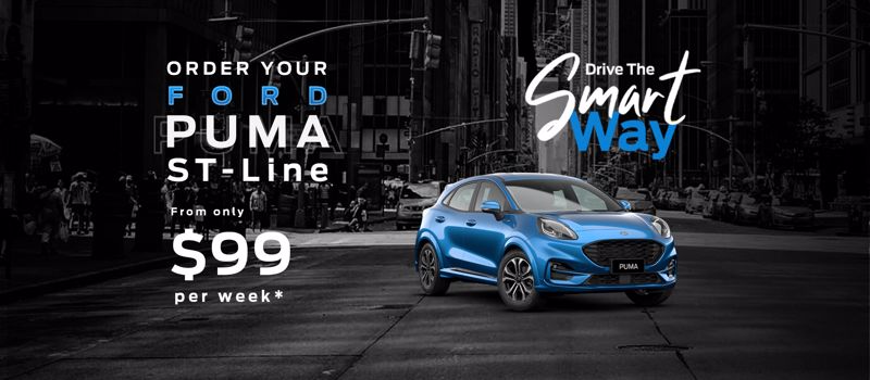 FORD PUMA ST-LINE for $99 per week with John Andrew Ford 