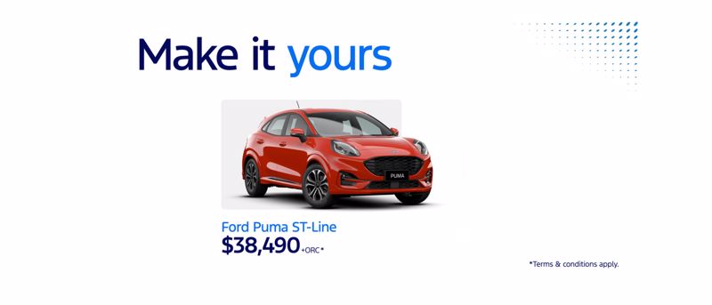 Make it yours - Ford Puma ST-Line