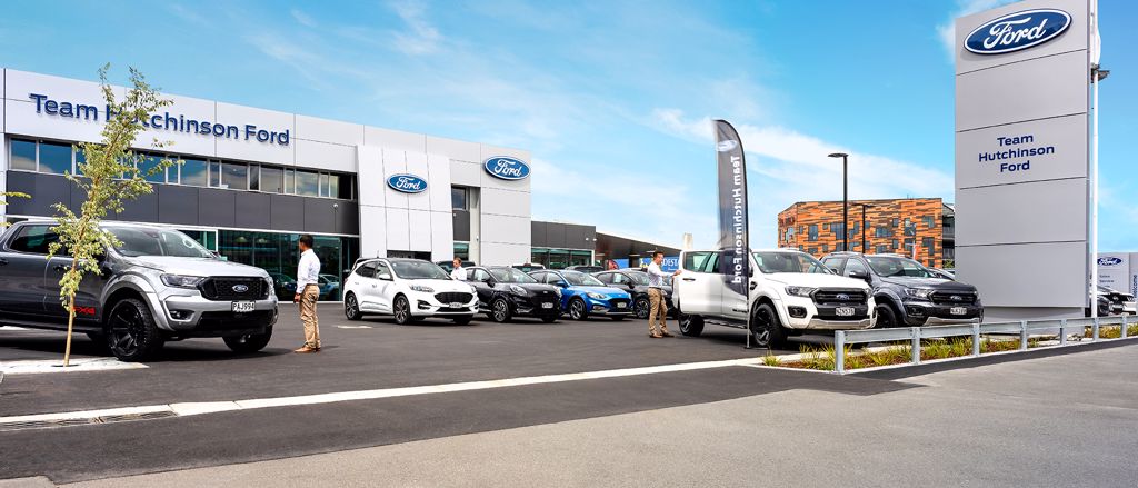 The Ford Guest Experience at Team Hutchinson Ford Christchurch 