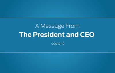 A Message about COVID-19