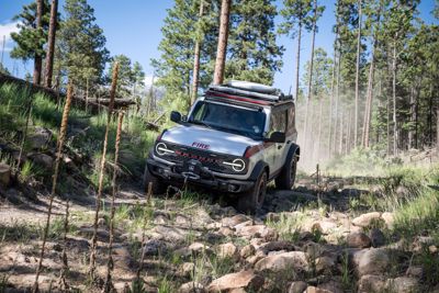 Nowy pakiet off-roadowy Black Diamond dostępny do Forda Bronco Sport zwiększa jego możliwości jazdy w terenie