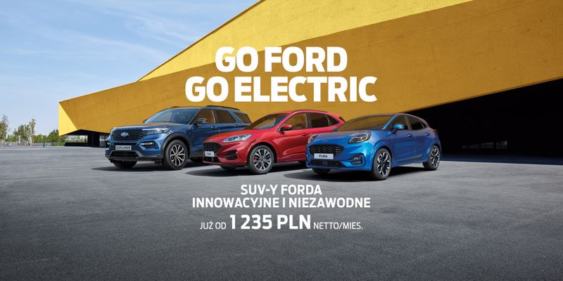 SUV-y Forda w ofercie korzystnych rat