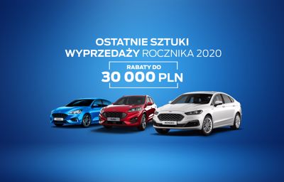 Wyprzedaż rocznika 2020. Rabaty do 30 000 PLN na samochody osobowe!