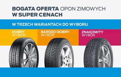 Promocja na opony zimowe