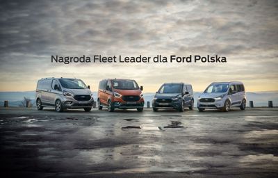 Nagroda Fleet Leader dla Ford Polska za kompleksową hybrydyzację gamy pojazdów SUV oraz konsekwentną rozbudowę oferty samochodów dostawczych