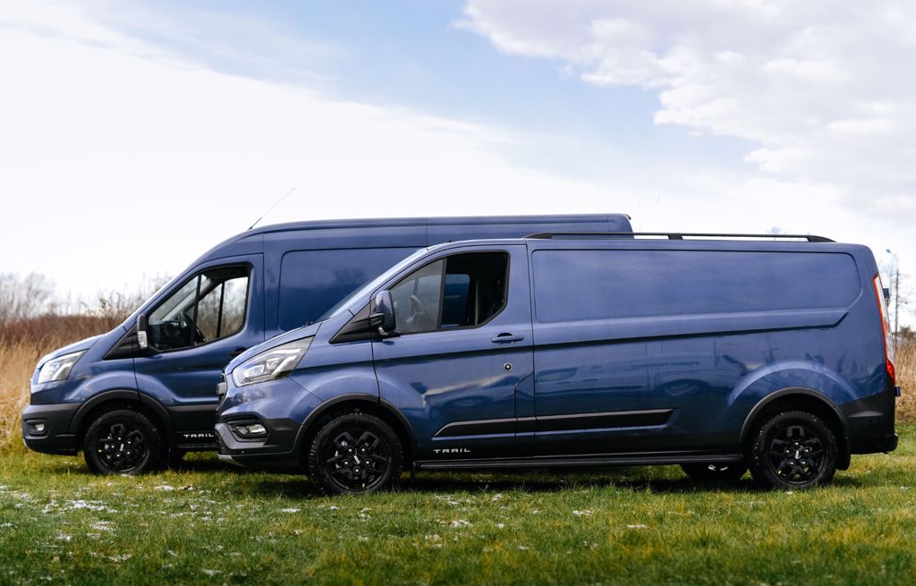 Custom Order The New 2023 Ford Transit Trail Van Today