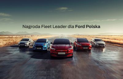Nagroda Fleet Leader dla Ford Polska za kompleksową hybrydyzację gamy pojazdów SUV oraz konsekwentną rozbudowę oferty samochodów dostawczych