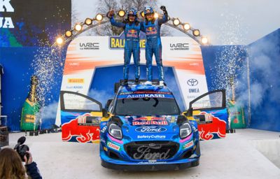 Ott Tänak odnosi pierwsze zwycięstwo za kierownicą Pumy Rally1 podczas Rajdu Szwecji