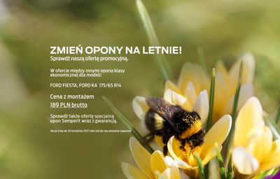 Opony na sezon lato 2021 wraz z montażem