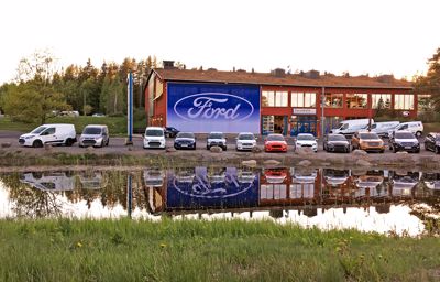 Invigning av världens första Sustainable FordStore hos Carstedts i Umeå