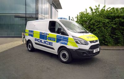 London-polisen deltar i test av eldrivna Ford Transit Custom