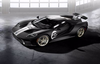 Vindtunnel hjälper till att utveckla Ford GT och dess aerodynamiska egenskaper 