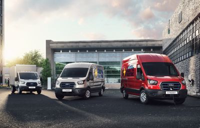 Ford presenterar ny, helelektrisk Transit