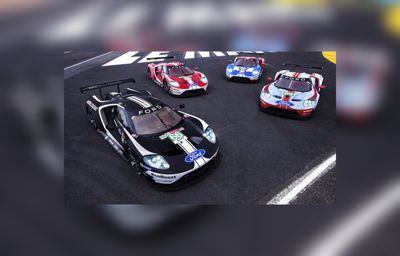 Ford hyllar en era av segrar vid Le Mans – med unika Ford GT-exteriörer