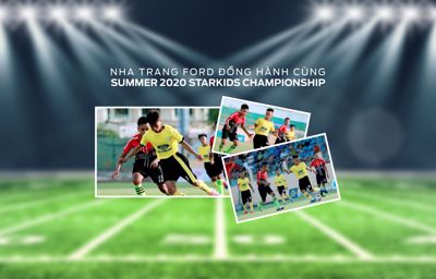 Nha Trang Ford đồng hành cùng Các em Trung tâm Bóng Đá Cộng Đồng Starkids Khánh Hoà