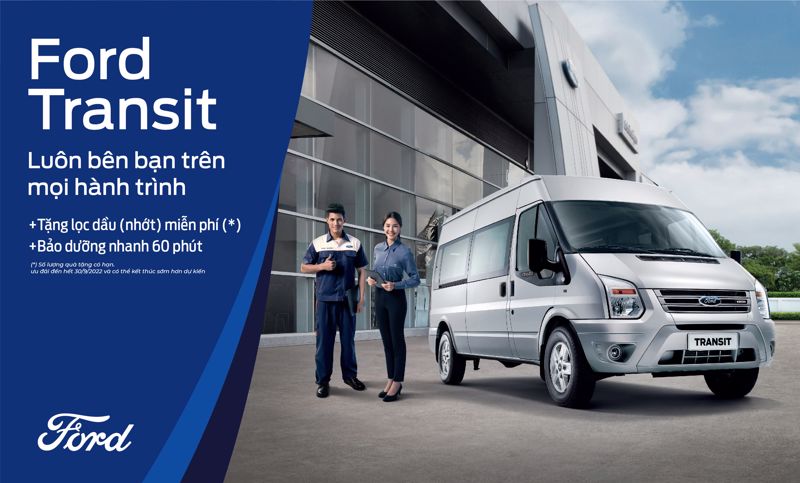 CHƯƠNG TRÌNH ƯU ĐÃI DÀNH RIÊNG CHO KHÁCH HÀNG DOANH NGHIỆP SỞ HỮU XE TRANSIT