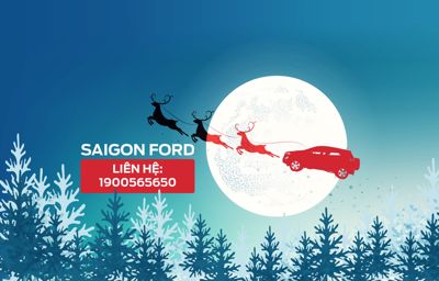 Dòng xe Ford nào đồng hành cùng Ông già Noel ?