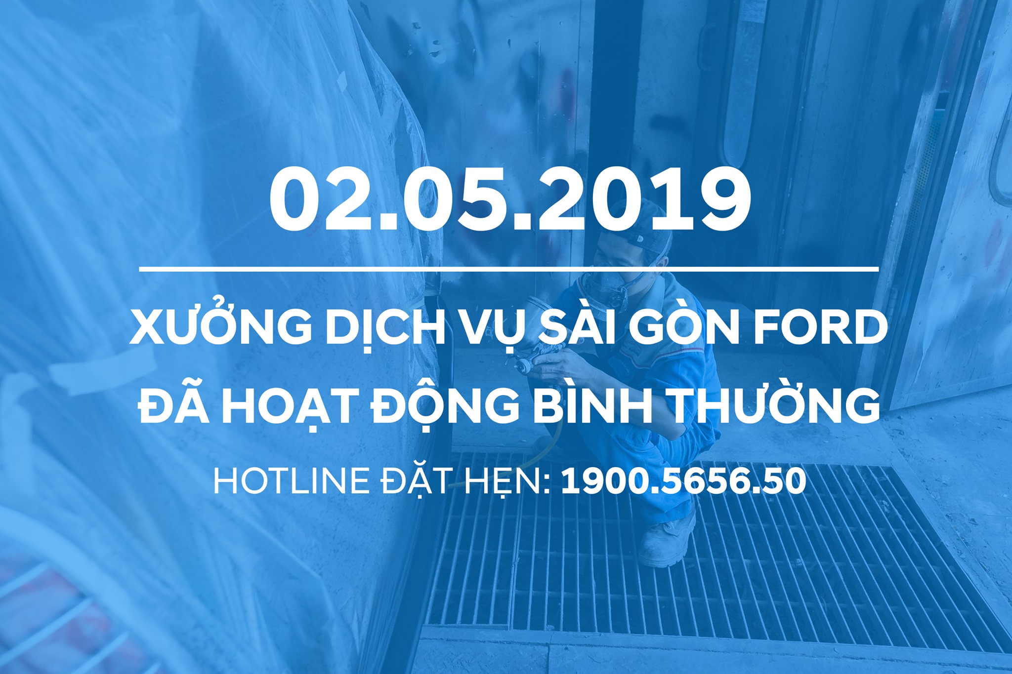 Hotline Đặt Lịch hẹn làm Dịch vụ sau Lễ tại các chi nhánh Sài Gòn Ford
