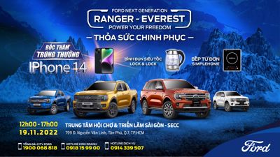 FORD NEXT GENERATION RANGER - EVEREST - THỎA SỨC CHINH PHỤC