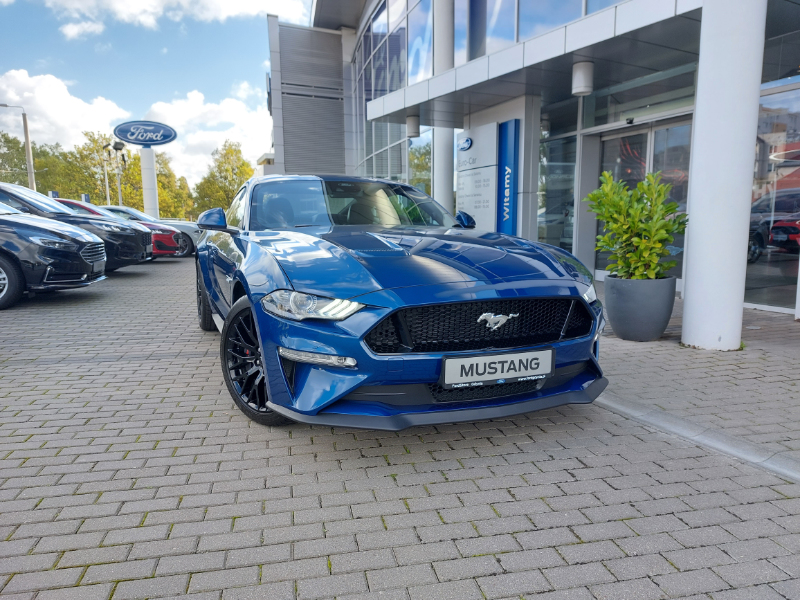Mustang niebieski
