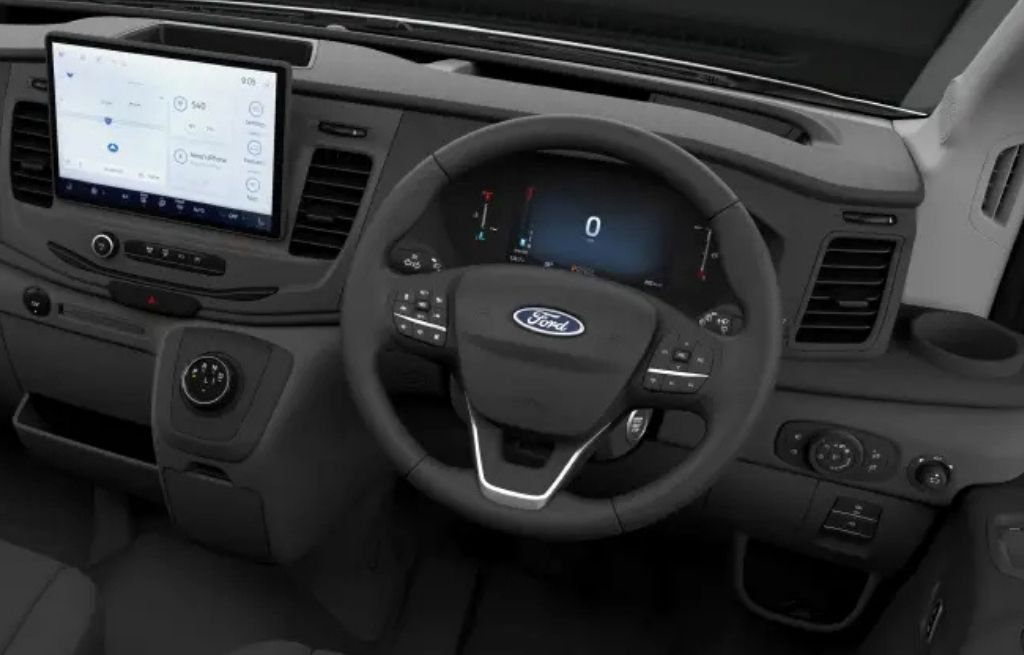 image of 3-seater van with space for 2 passengers